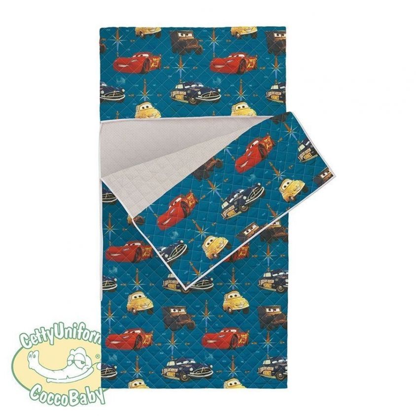 Sacco nanna trapuntato per bambini fantasia Cars